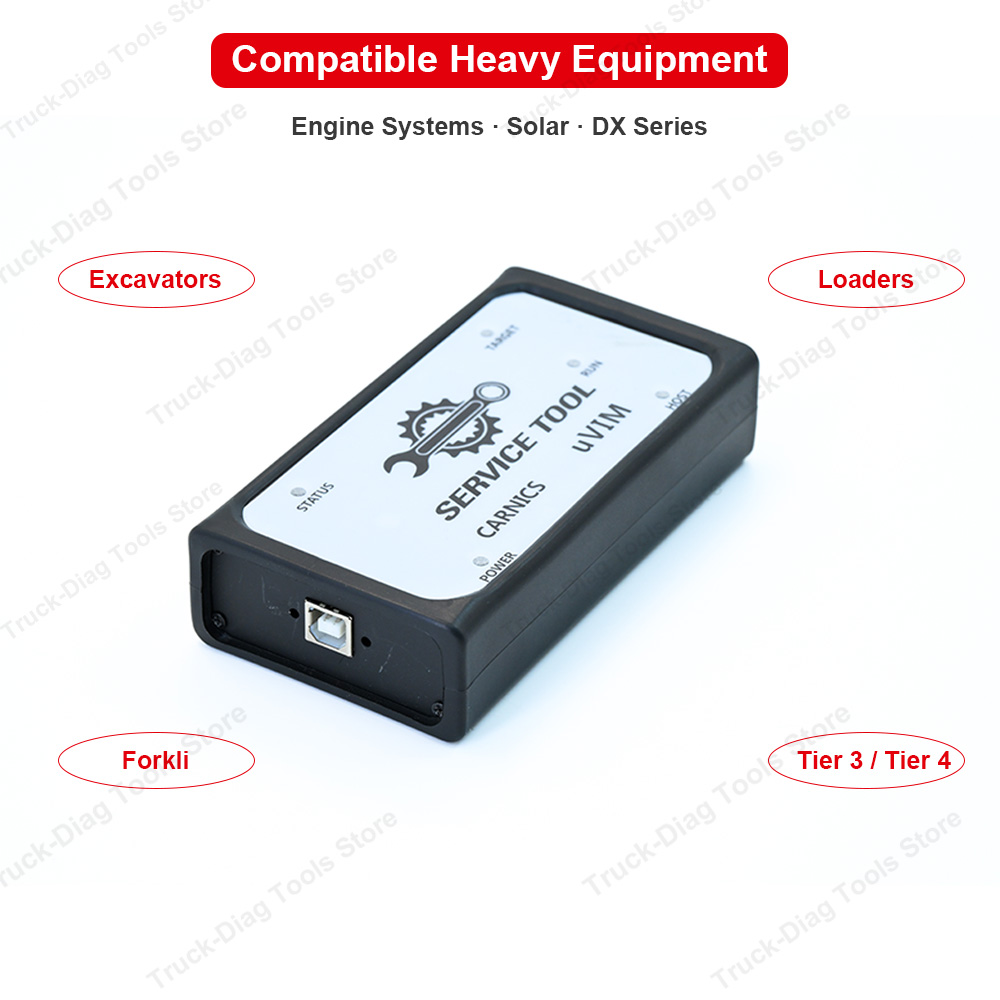 Диагностический инструмент uVI – обзор и цена Heavy Equipment Software